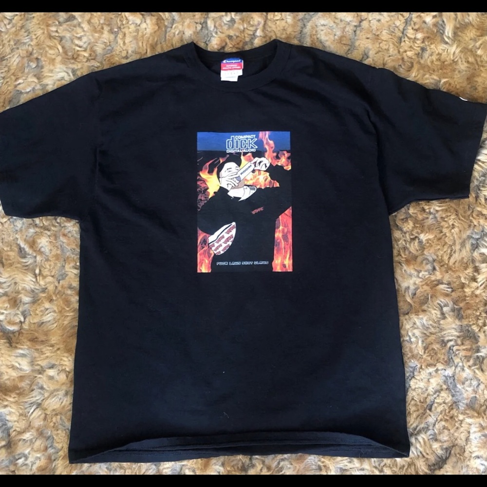 Champion F*uck Laws Shoot Claws shirt L